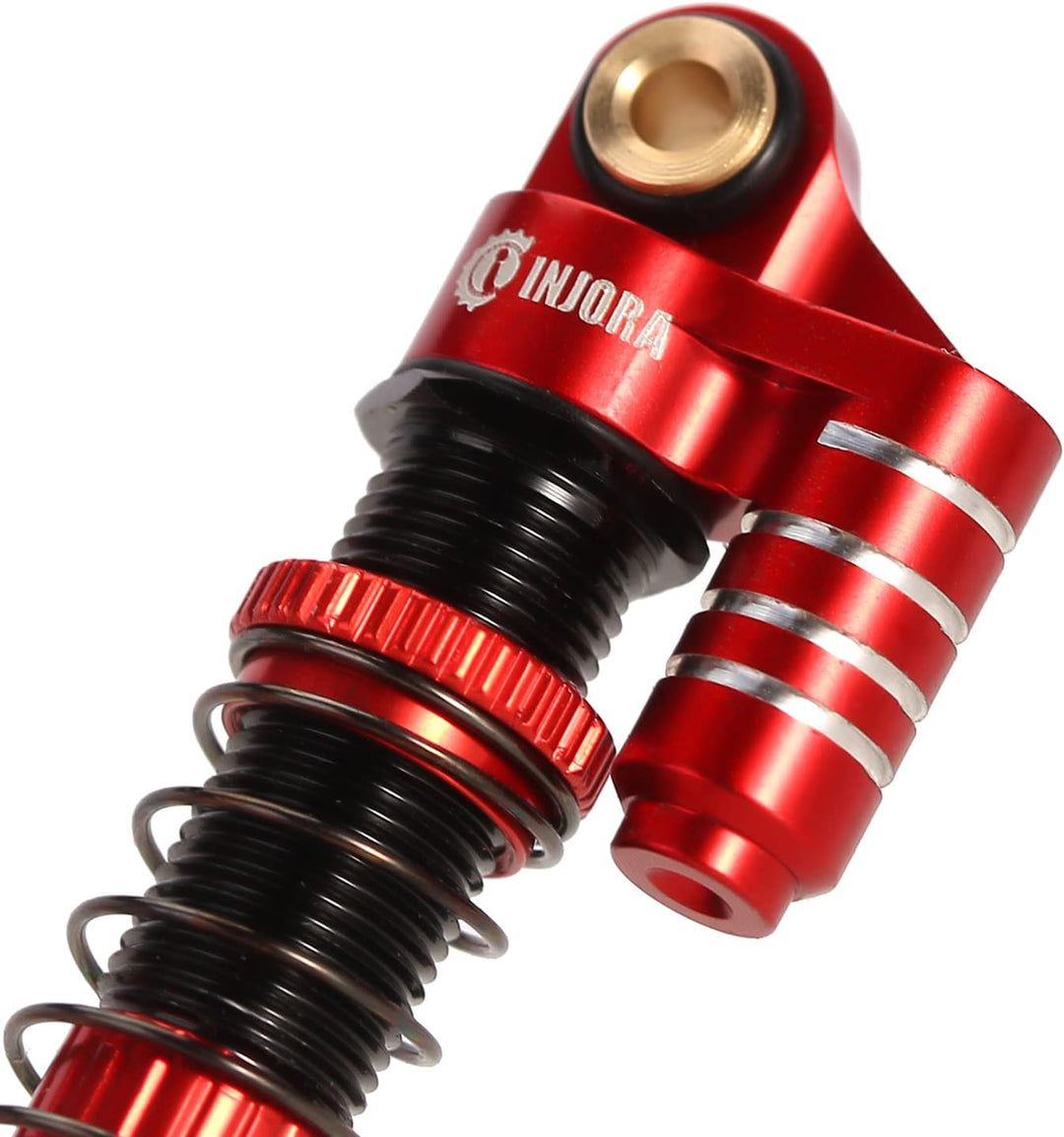 INJORA 45mm Aluminium Gewinde Tele Stossdämpfer Öl Dämpfer für 1/24 RC Crawler FMS FCX24 FCX18 Upgra