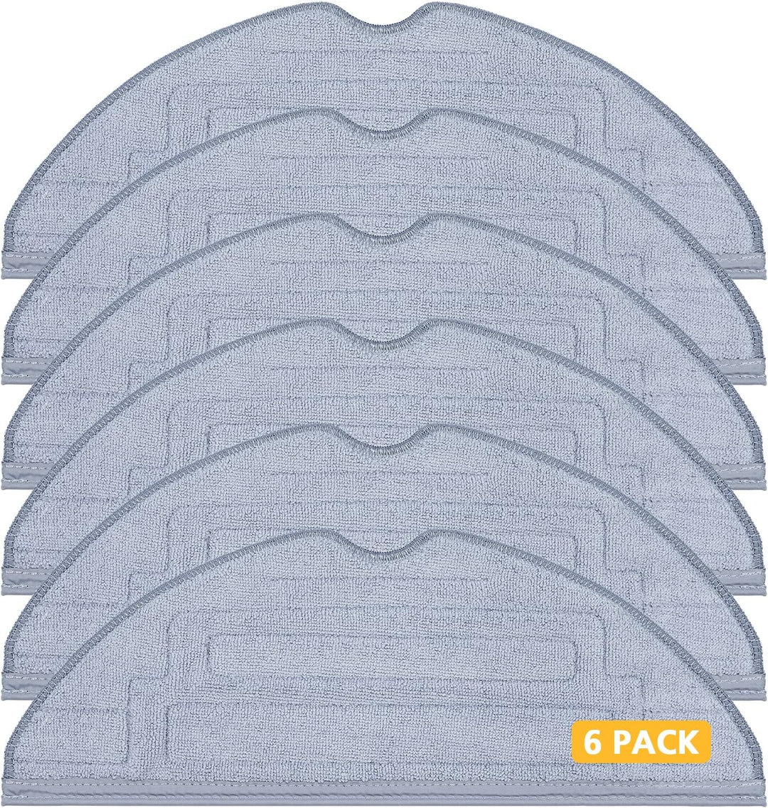 6 Stück S8 Pro Ultra Wischtücher für Roborock Staubsauger -Wischtücher für S8 Pro Ultra Compatible w