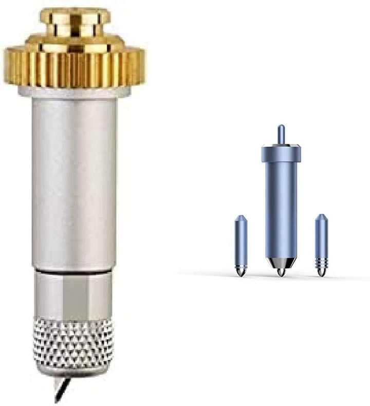 Cricut 2007441 Messerklinge + Antriebsgehäuse, One Size & 2008727 Folientransfersatz, Explore Maker