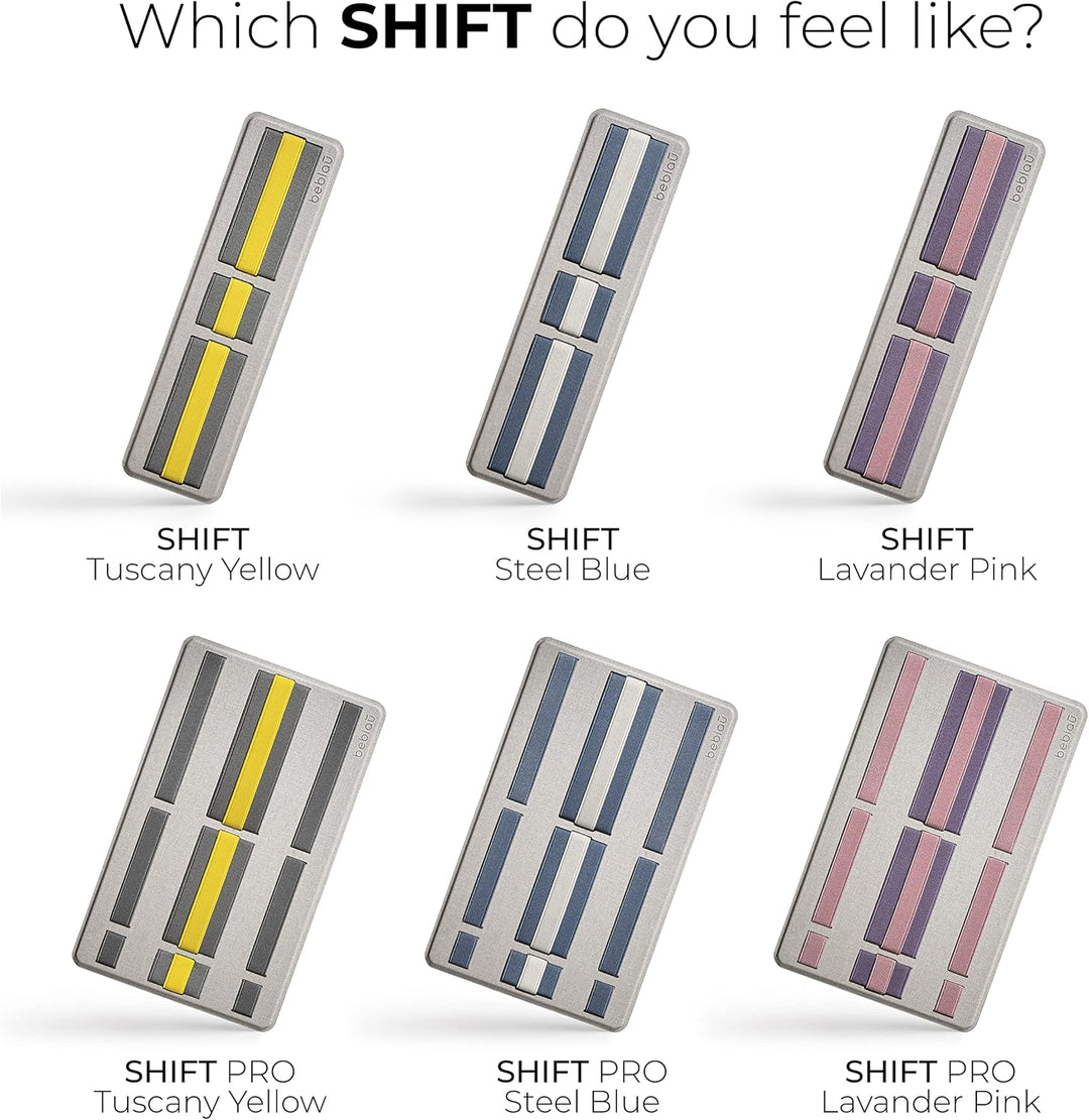 Beblau | SHIFT PRO | selbstklebender tragbarer Tech-Organizer für Laptops u. Rucksack | Büro u. Zuha
