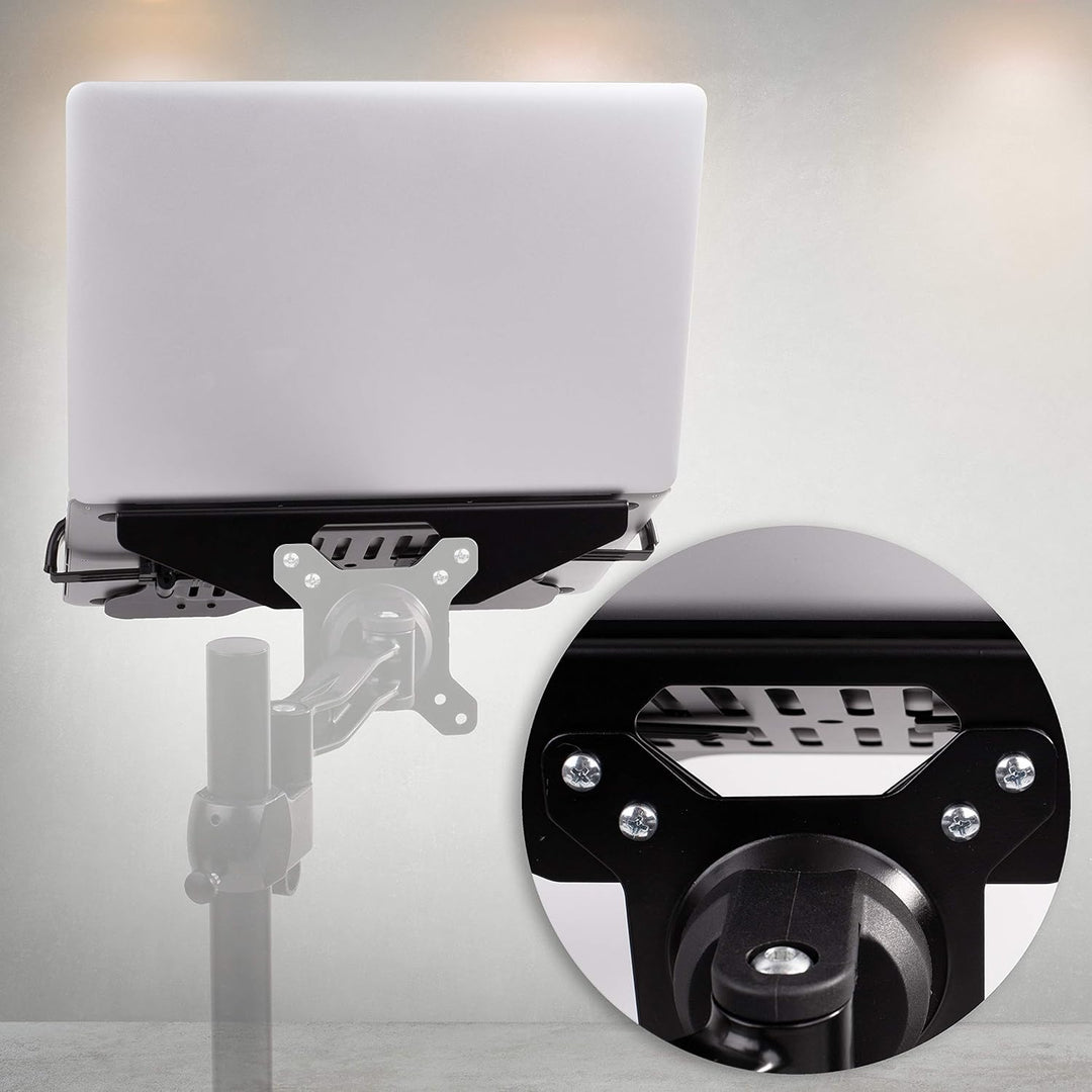 Duronic DML7 Laptop- | Tablet-Halterung | kompatibel mit Allen Duronic Monitorhalterungen, DML7