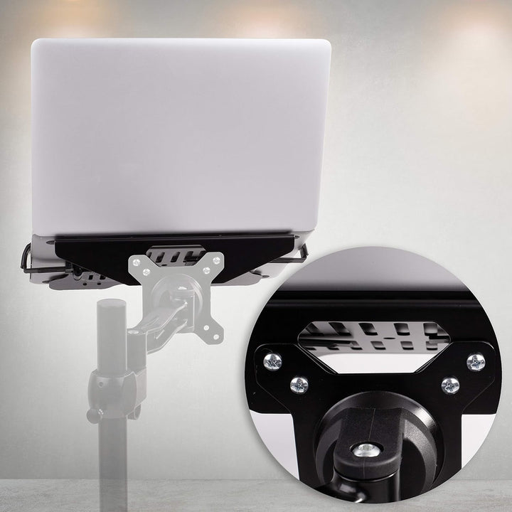 Duronic DML7 Laptop- | Tablet-Halterung | kompatibel mit Allen Duronic Monitorhalterungen, DML7