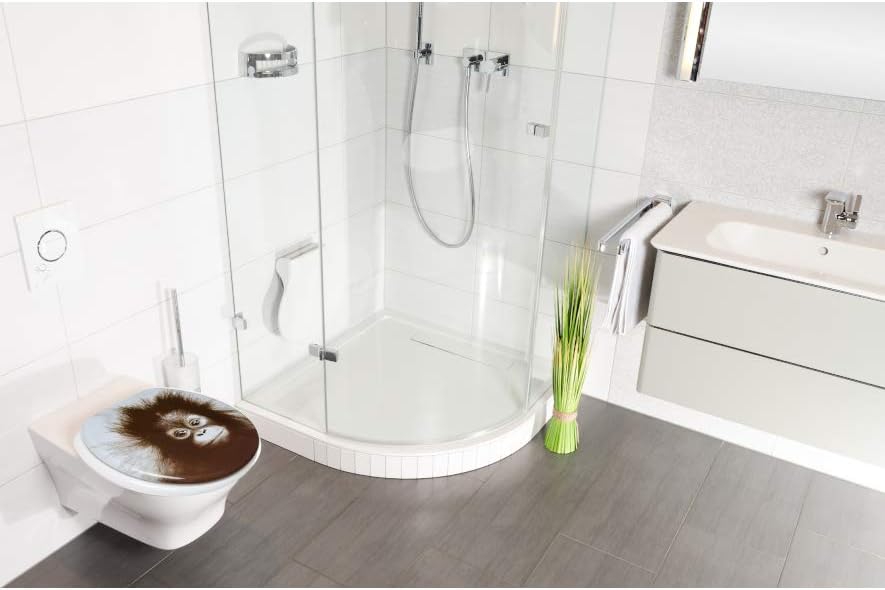 Sanilo WC Sitz ohne Absenkautomatik, viele neue Toilettendeckel zur Auswahl, hochwertige Oberfläche,