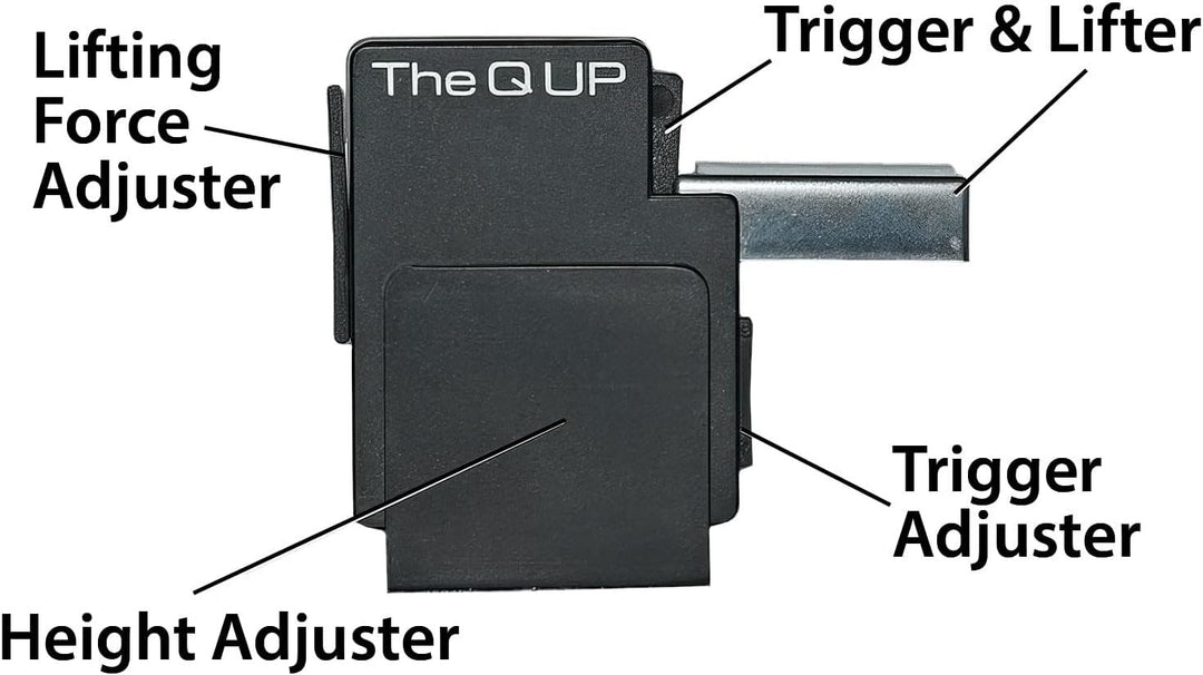 Q-Up Pahmer Automatic Tone Arm Lifter Black Single, Single