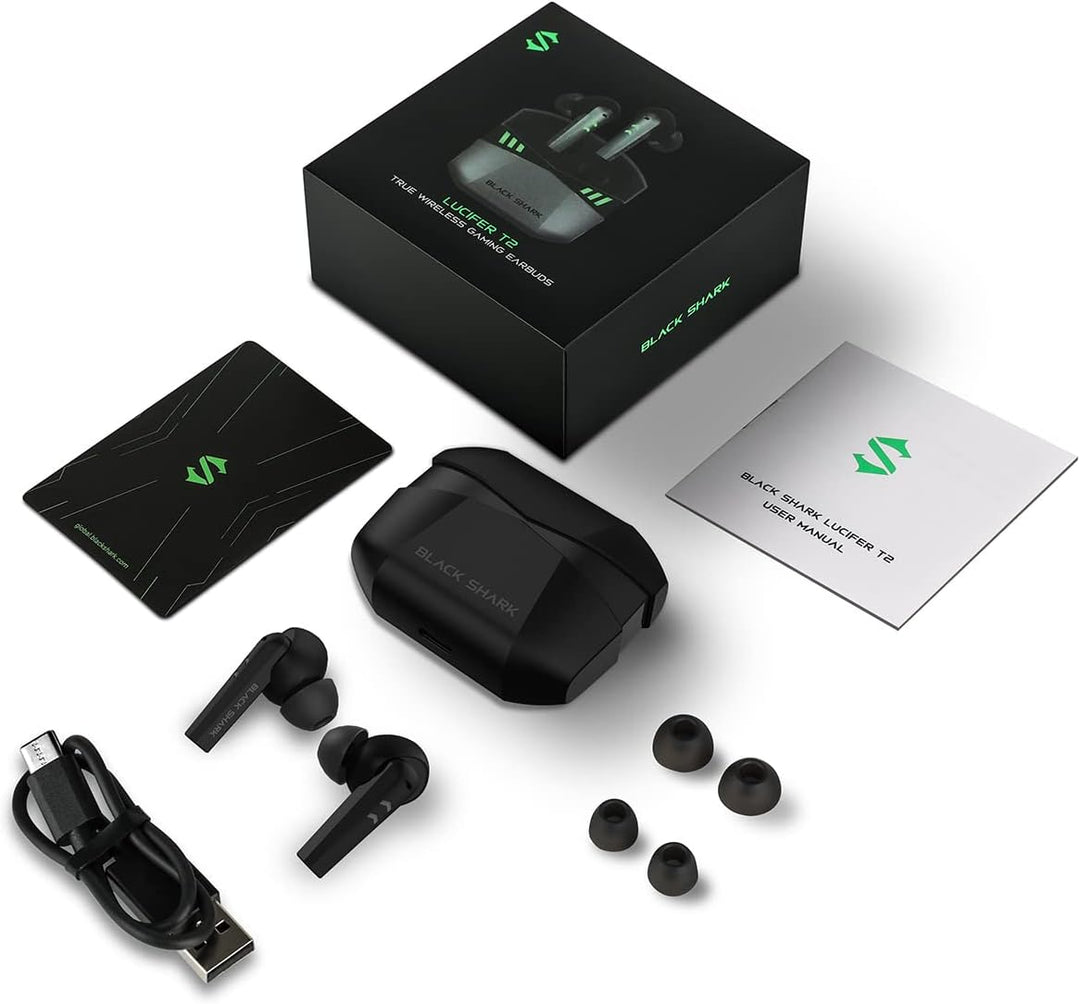 Black Shark Bluetooth Kopfhörer mit 35ms Extrem Geringer Latenz, Kopfhörer Kabellos mit Premium-Soun