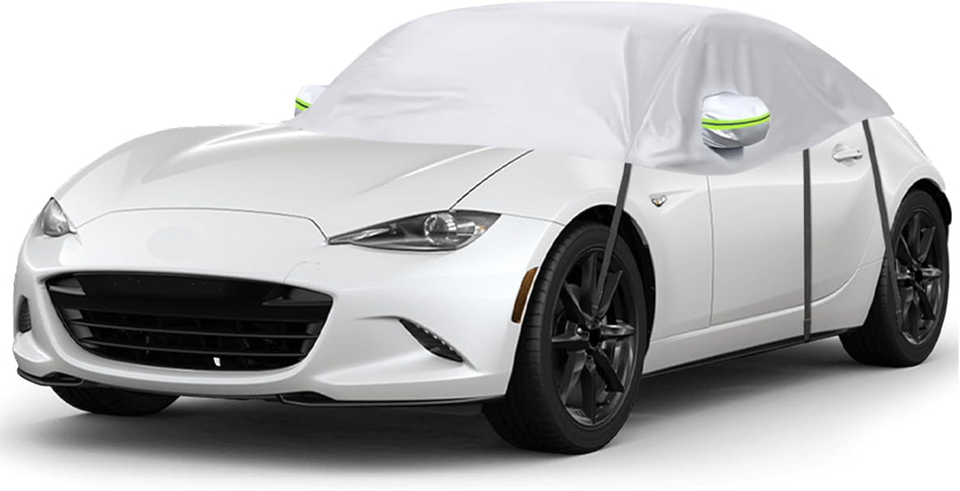 Autoabdeckung Wasserdicht Ersatz für Mazda MX-5 Miata MK4 ND 2015-2024, Sonnenfest Hälfte Autoabdeck