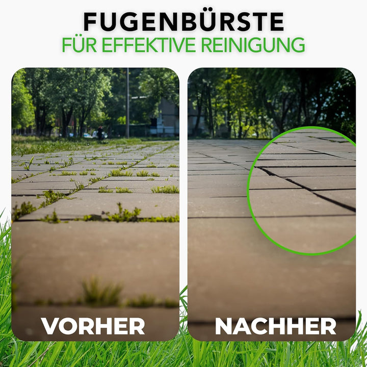 GARLINGO Fugenbürste 4er Set | Kompatibel mit Gloria Multibrush und Anderen Drahtbürsten | 10 mm Bre