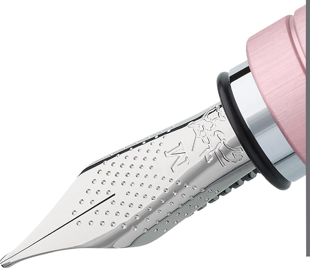 Faber-Castell 148421 - Füller Essentio, Feder F, Aluminium Rose rosé Füller Feder F, rosé Füller Fed