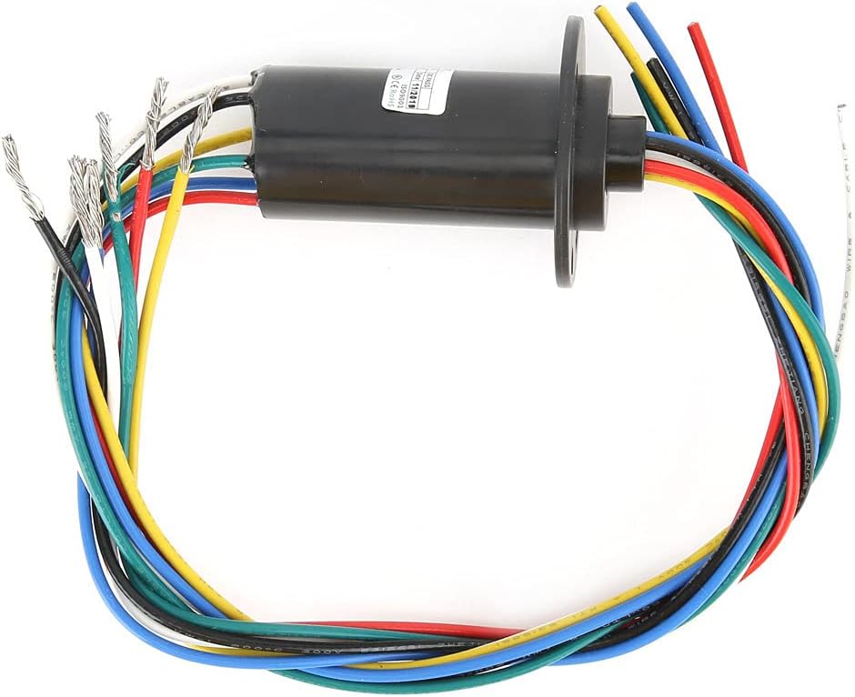 MW1615 Leitfähiger Schleifring 50 RPM Nennrate 6 Ringe 29,8 mm Durchmesser Hochleistungsausrüstungst