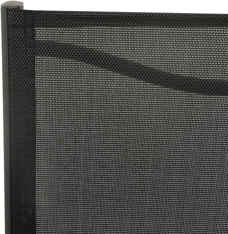 vidaXL 4X Gartenstuhl Stapelstuhl Stapelsessel Gartenmöbel Stuhl Gartensessel Stühle Essstuhl Balkon