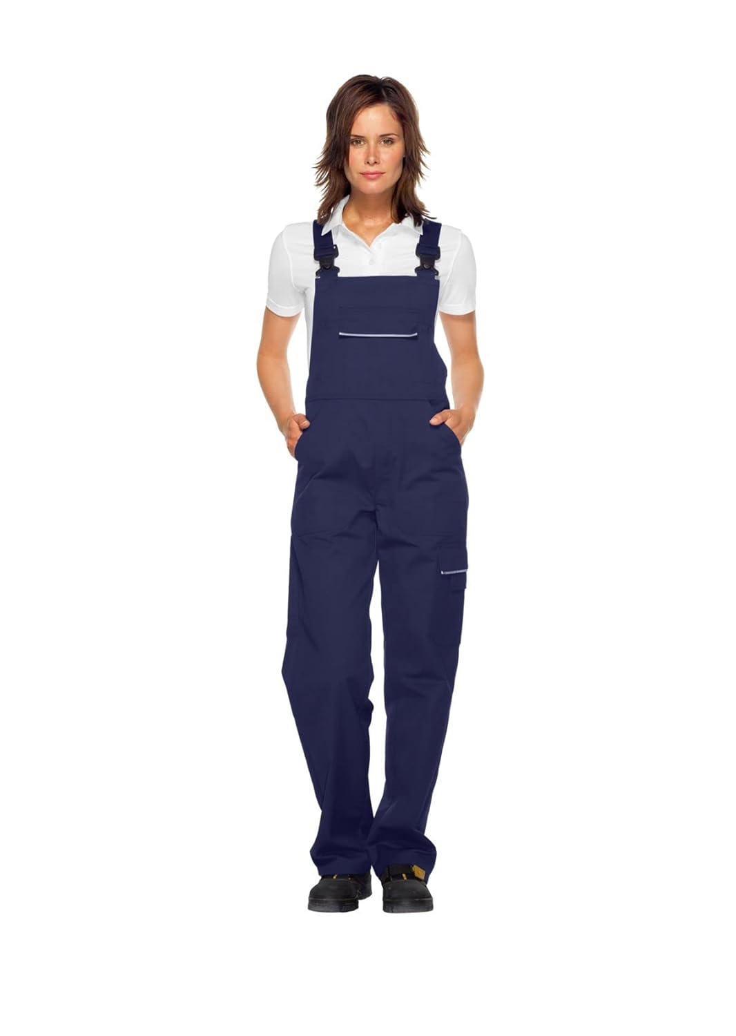 BP 1604-559-10-64n Latzhose, Stretch-Hosenträger mit Clipbefestigungen, 245,00 g/m² Stoffmischung, d