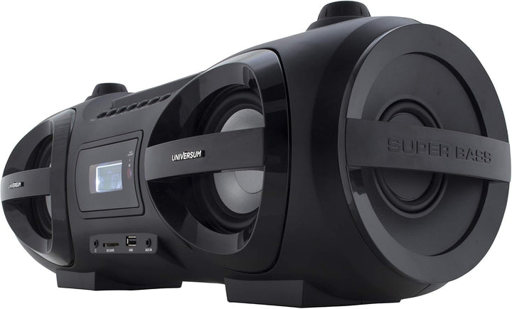 CD-Player Boombox Ghettoblaster mit Radio, CD, MP3, Bluetooth, USB, AUX UNIVERSUM BB 500-20