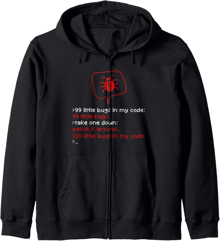 Coding I Debugger I Hacker I Computer I IT I Programmierer Kapuzenjacke