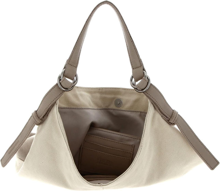 FREDsBRUDER Dohi Schultertasche Leder 40 cm Marble, Marble