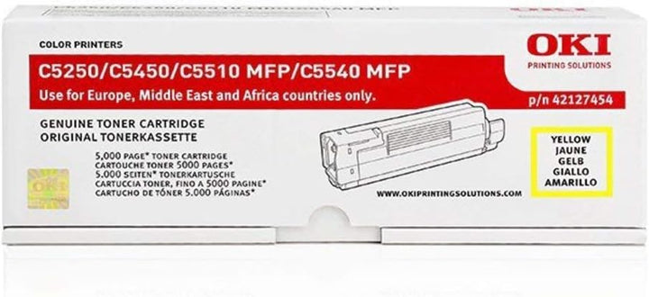 OKI C 5540 MFP (42127454) - original - Toner gelb - 5.000 Seiten