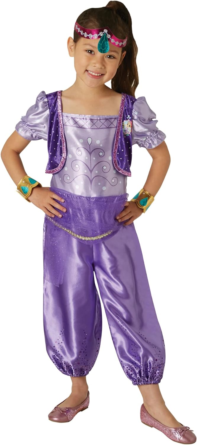 Rubie's offizielles Kinder-Kostüm Shimmer and Shine Small Size 3-4 Jahre, Small Size 3-4 Jahre