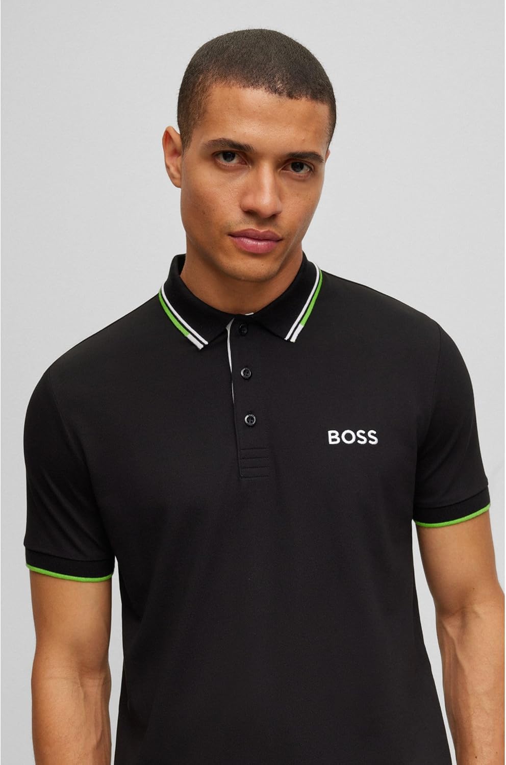BOSS Herren Poloshirt S New - Black001, S New - Black001