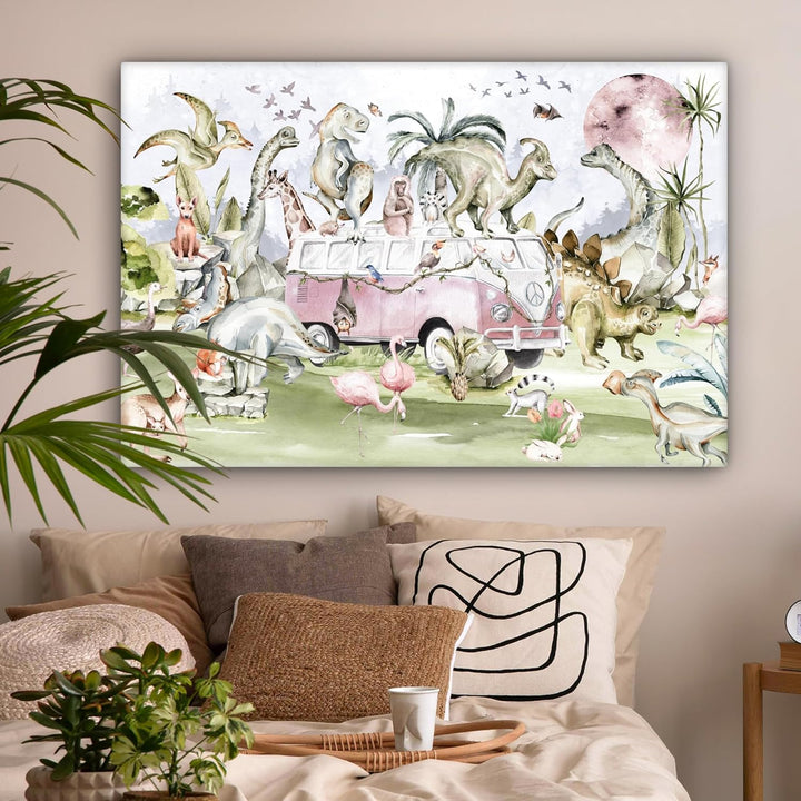 MuchoWow© Leinwandbild Gross 120x80 cm XXL Dekoration Wohnzimmer Bilder Aufhängen Wall Decoration Li