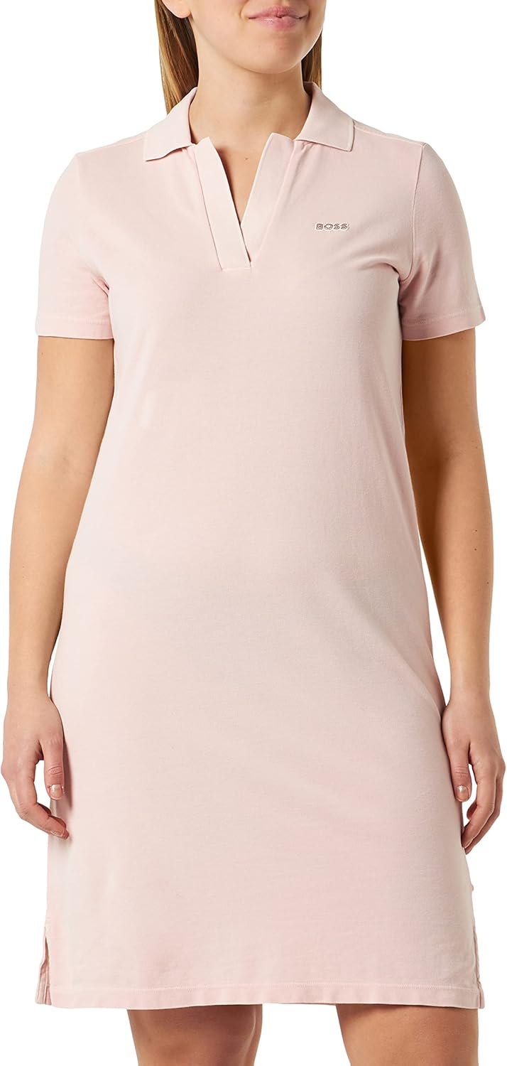 BOSS Damen C_epone Jersey_Dress XL Bright Pink676, XL Bright Pink676