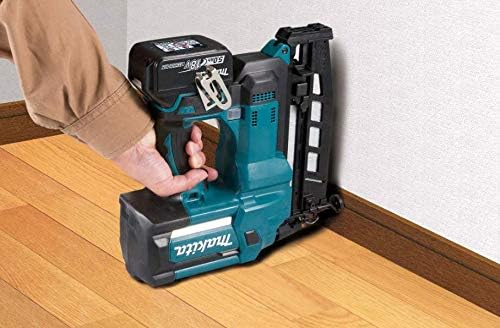 Makita Akku-Stauchkopfnagler 64 mm 18,0 V / 5,0 Ah, 2 Akkus + Ladegerät im MAKPAC Single mit 2 Akkus