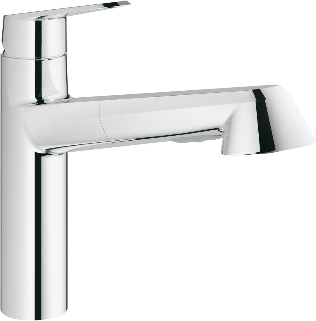 GROHE Eurodisc Cosmopolitan -Einhand- Spültischbatterie (Schwenkbereich 100°, Einlochmontage, heraus
