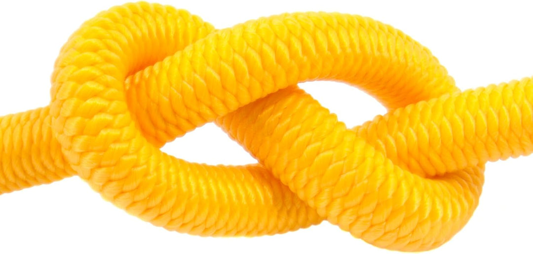 GUMMISEIL | 4mm | 50m | Gelb | Expanderseil Expander Gummischnur Gummikordel Spannseil Planen Seil S