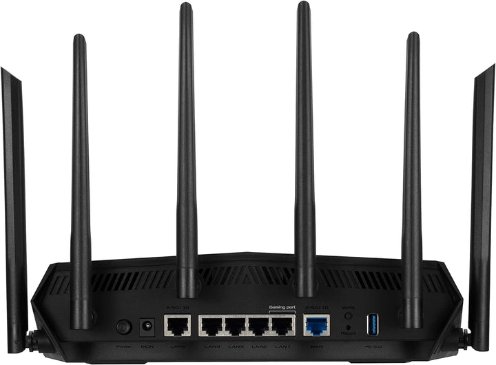 ASUS TUF Gaming AX6000 AiMesh Dual Band WLAN Router (WiFi 6, dedizierter Gaming Port, Dual 2.5G Port