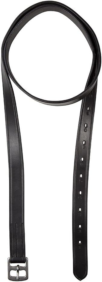 PFIFF Leder-Steigbügelriemen, schwarz 150cm, 150cm