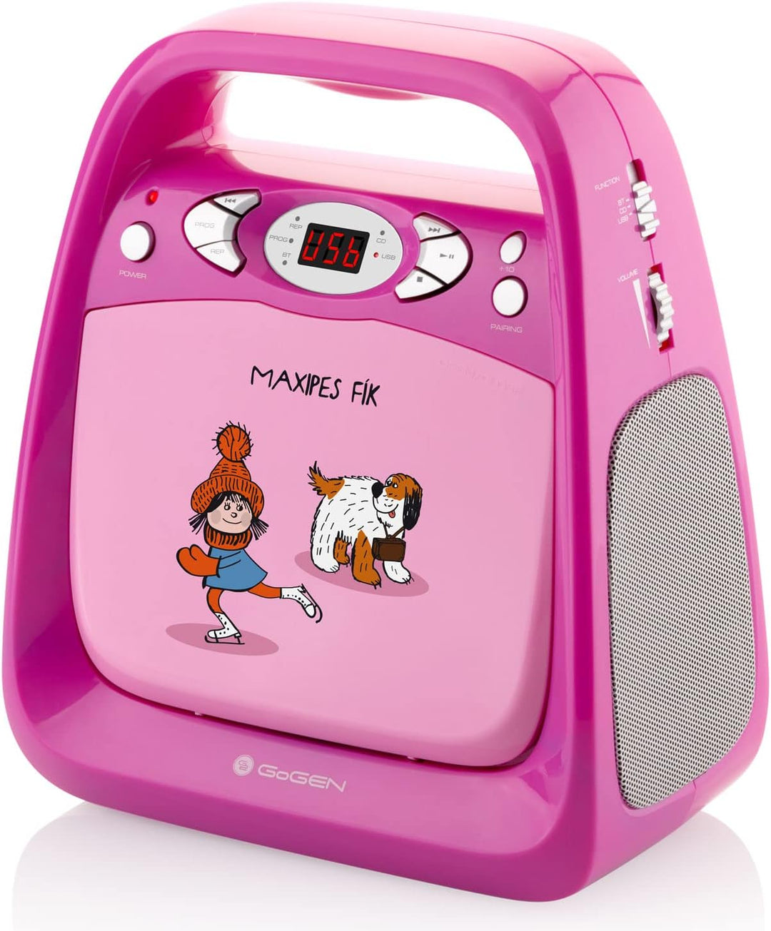 GoGEN Karaoke CD-Player I Maxipes I Bluetooth I USB Port I Karaokemikrofon I Kopfhöreranschluss I Ka