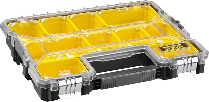 Stanley FatMax Werkzeug-Profi-Organizer (44,6 x 7,4 x 35,7 cm, Organizer mit herausnehmbaren Boxen u