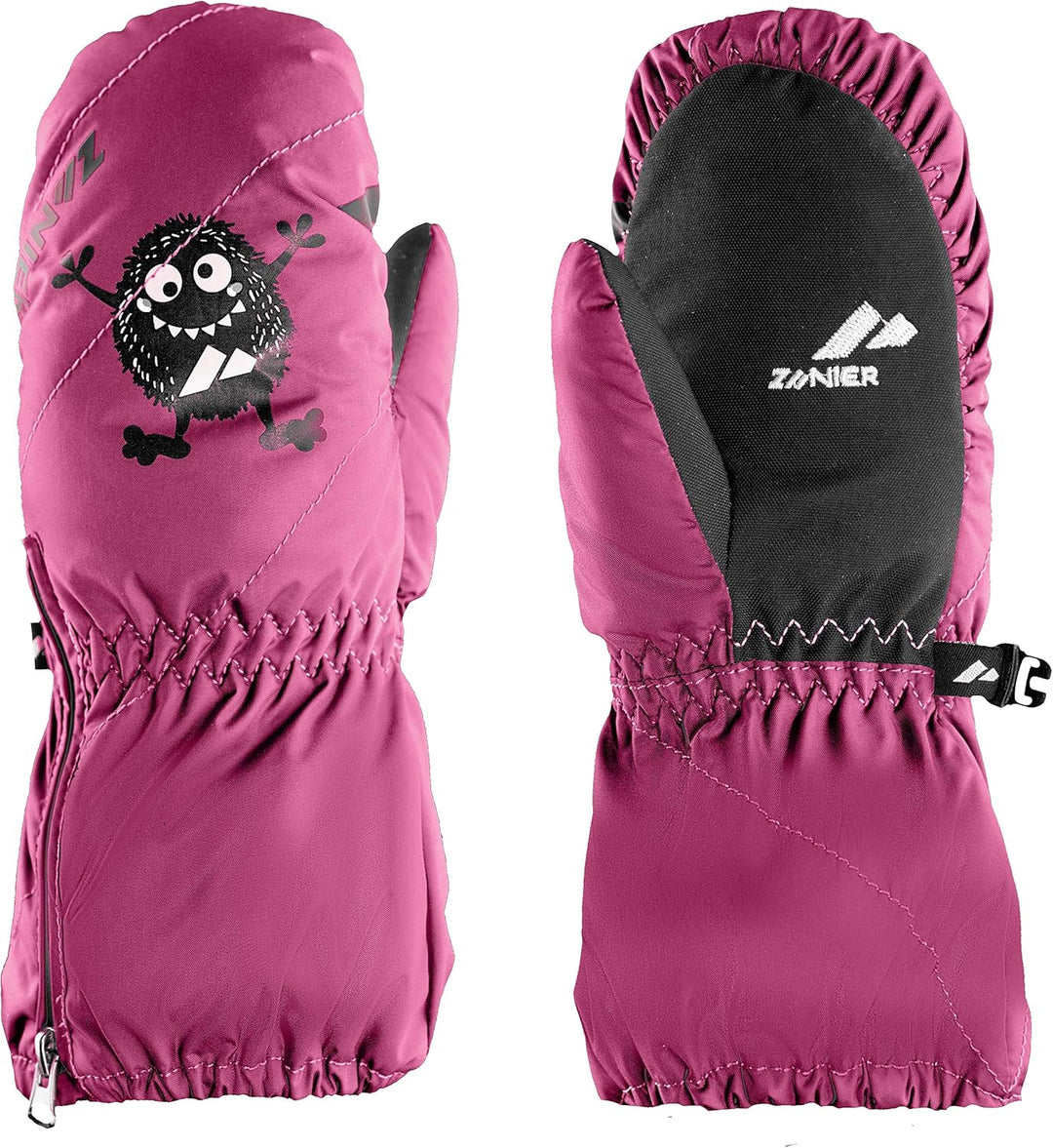 Zanier-Kinder-Fäustlinge-MONSTER.STX 2 Fuchsia, 2 Fuchsia