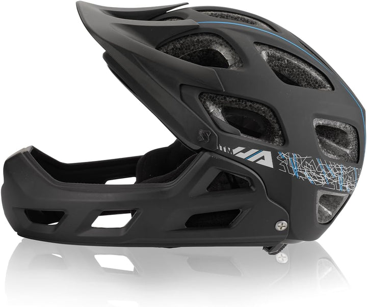 XLC BH-F05 All MTN Full Face // schwarz Schwarz 52-56 cm, Schwarz 52-56 cm