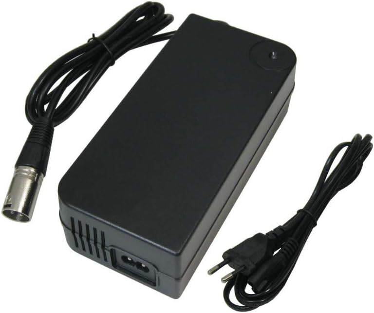 Trade-Shop eBike Netzteil 42V 3A Ladegerät für 36V Akkus 3pin XLR Anschluss HP1202L3 für Prophete Al