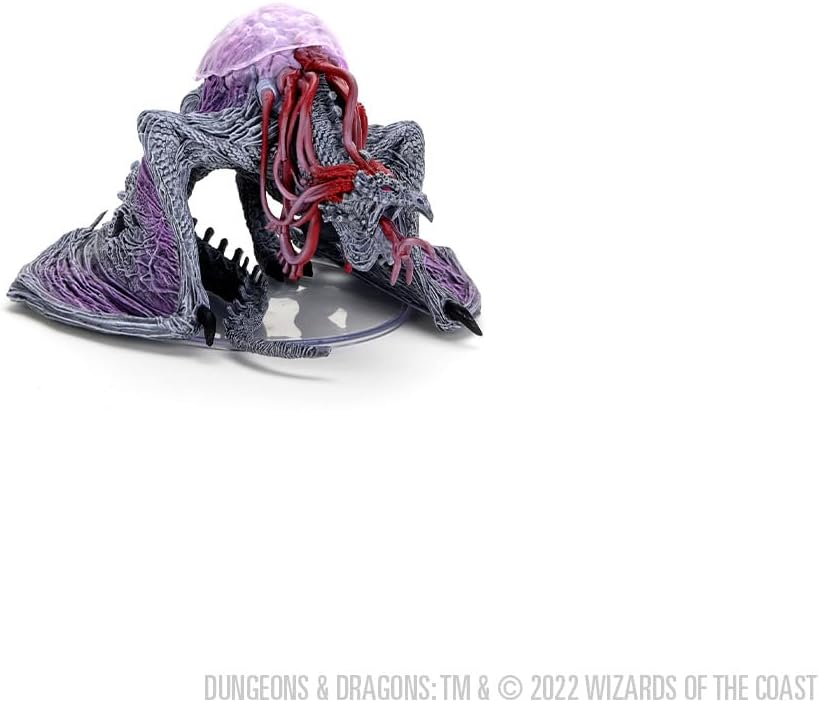 D&D Fizban's Treasury of Dragons Premium Set 1 Elder Brain Dragon: D&D Icons of The Realms Miniature
