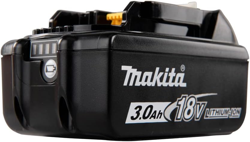 Makita 194204-5, (Lithium-Ionen-Akku 18V/3,0 Ah Akku), BL1830, Schwarz, Small 3.0 Ah, 3.0 Ah