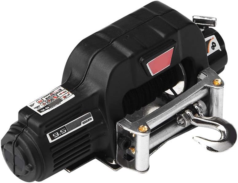 Tbest RC Auto Winde, 1/10 Automatische Crawler Winch Wired Winch Control System Set Simulierte Winsc