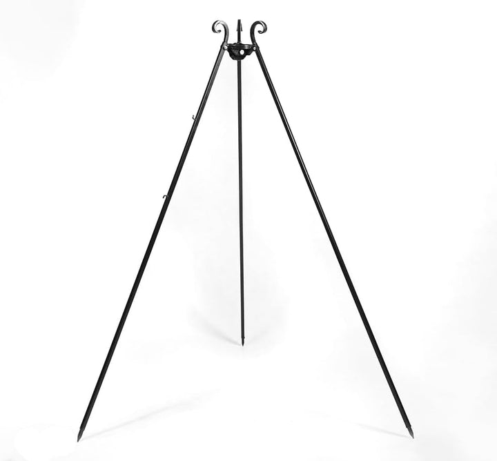 CookKing Stand-Grill Dreibein Grill massiv Edelstahlgitter 180cm 50cm Ø