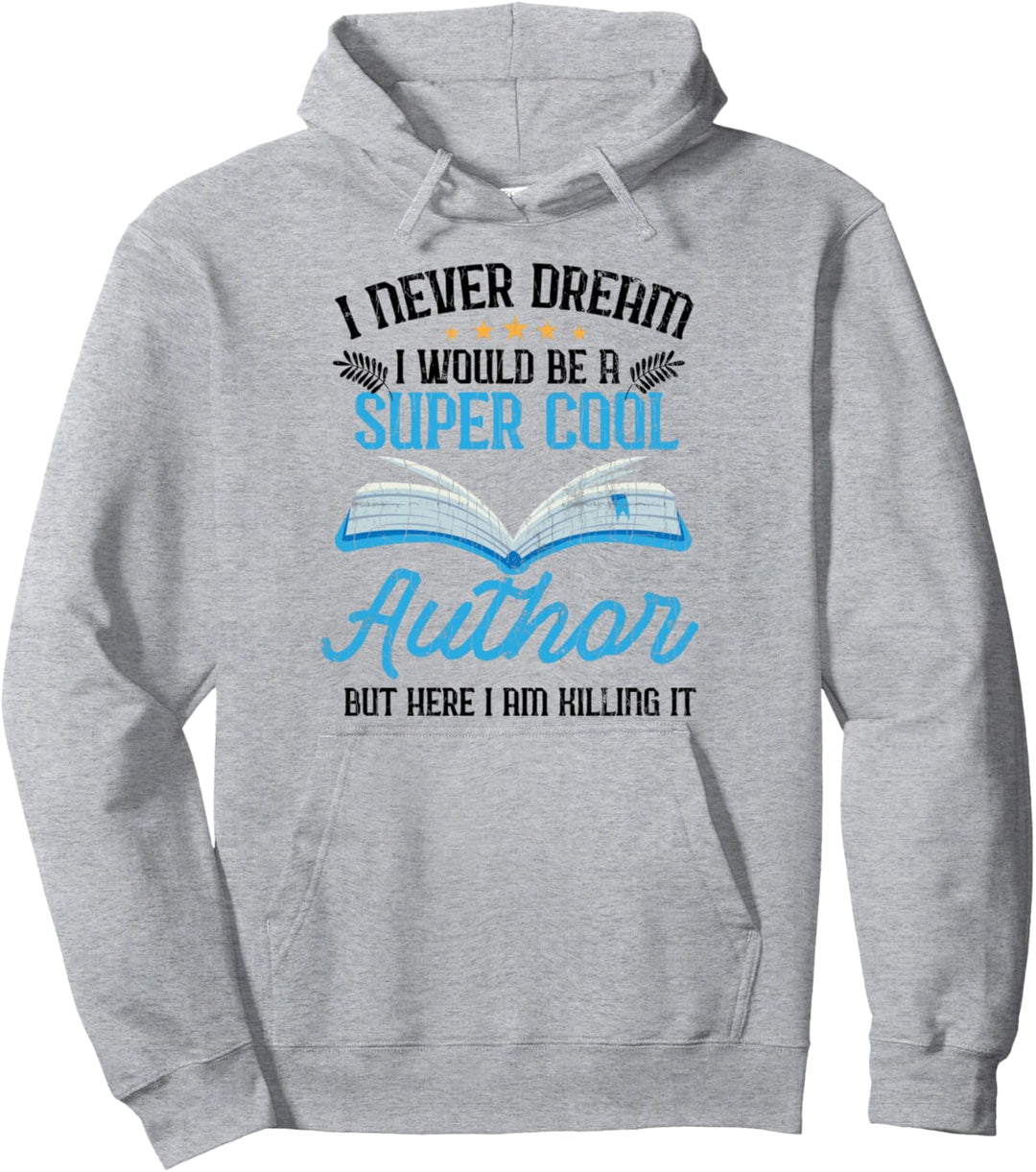 Cooler Autor Lustiger Roman Mystery Writer Schreiben Grafik Pullover Hoodie