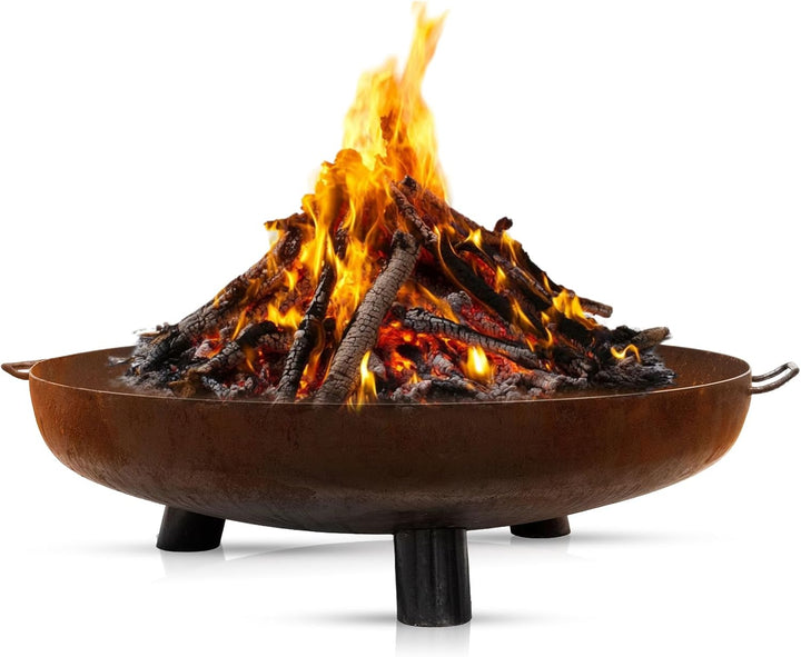 BonFeu BonBowl Plus Feuerschale 60cm - Feuerschalen für den Garten - Feuerstelle Outdoor - Feuerscha