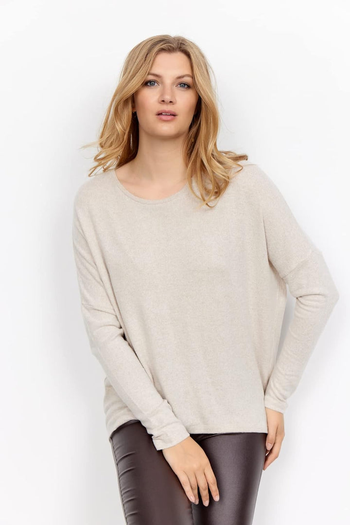 SOYACONCEPT Damen Bluse L Creme, L Creme