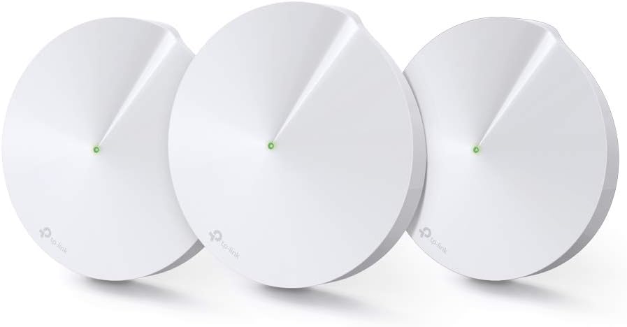 TP-Link Deco M5 Mesh WLAN AC1300 Dualband Heimnetz Komplettlösung (Geschwindigkeit bis zu 1267Mbit/s