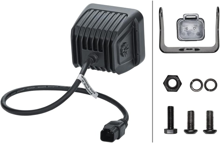 HELLA LED Scheinwerfer Black Magic Cube 3.2" - 12/24V - 3000lm quadratisch Zusatzscheinwerfer - Anba