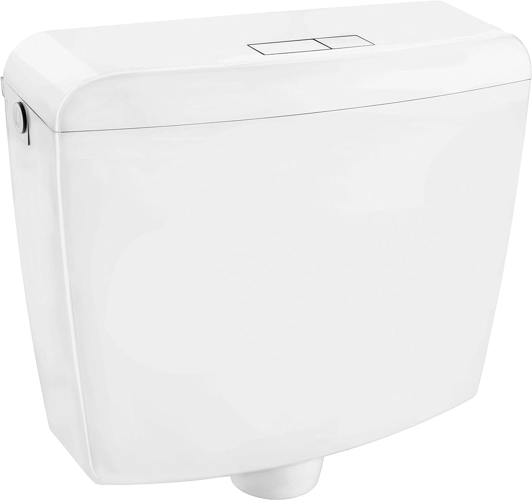 Cornat Spülkasten PONTOS, weiss / Zweimengenspülung / Toilettenspülung / Aufputzspülkasten |Toilette