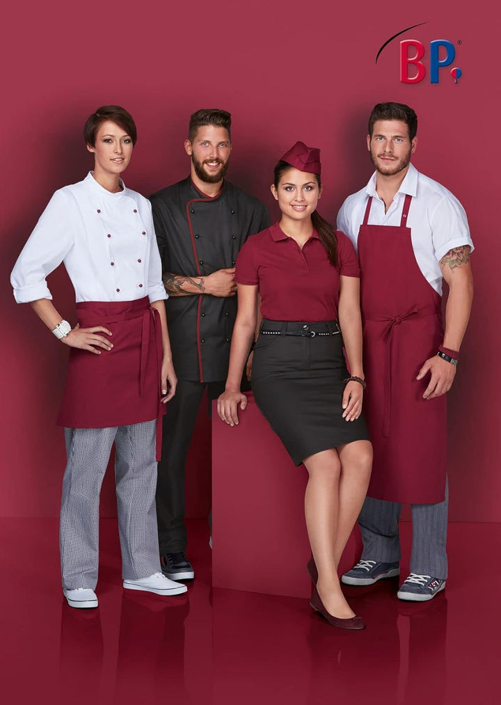 BP 1648-181-82-XS Poloshirt für Frauen, 1/2 Ärmel, Polokragen mit Knopfleiste, 64 cm, 220,00 g/m² St
