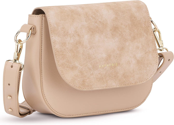 Expatrié Umhängetasche Damen Klein - Louise Medium - Moderne Crossbody Bag aus Veganem Leder - Tasch