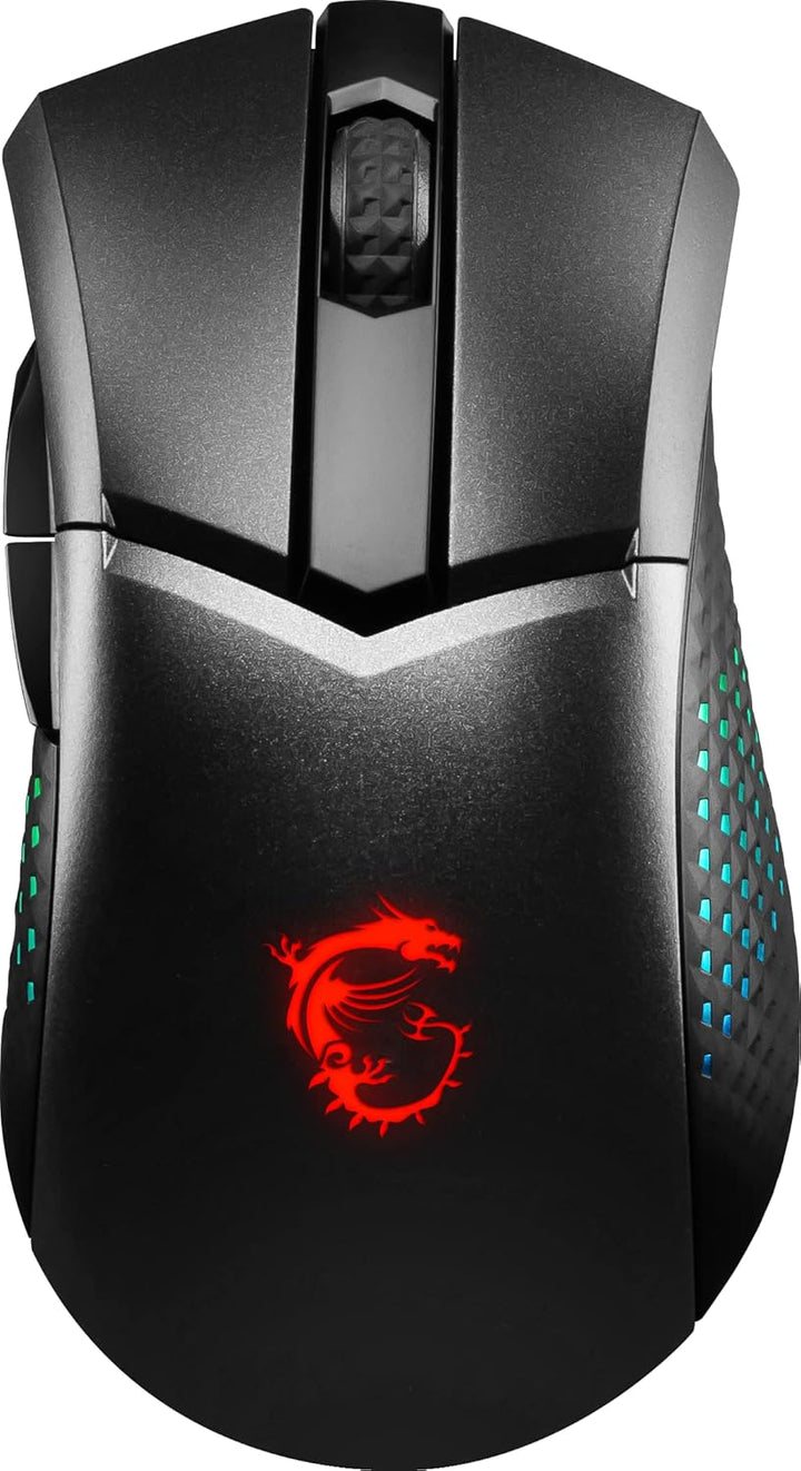 MSI Clutch GM51 Lightweight Wireless Gaming Maus - 26.000 DPI Optischer Sensor, 650 IPS, symmetrisch