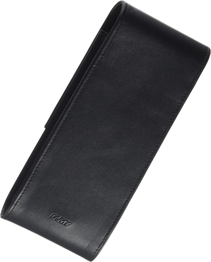 LAMY A 203 Lederwaren – Hochwertiges Leder-Etui 858 in der Farbe Schwarz - Für drei Schreibgeräte A2