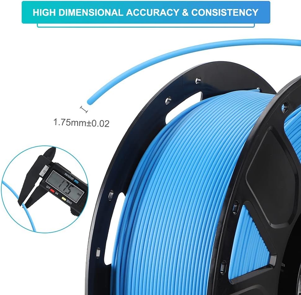 Creality Offizielles PLA Filament 1.75mm, 3D Drucker Filament, Filament-3D-Druckmaterialien, Toleran