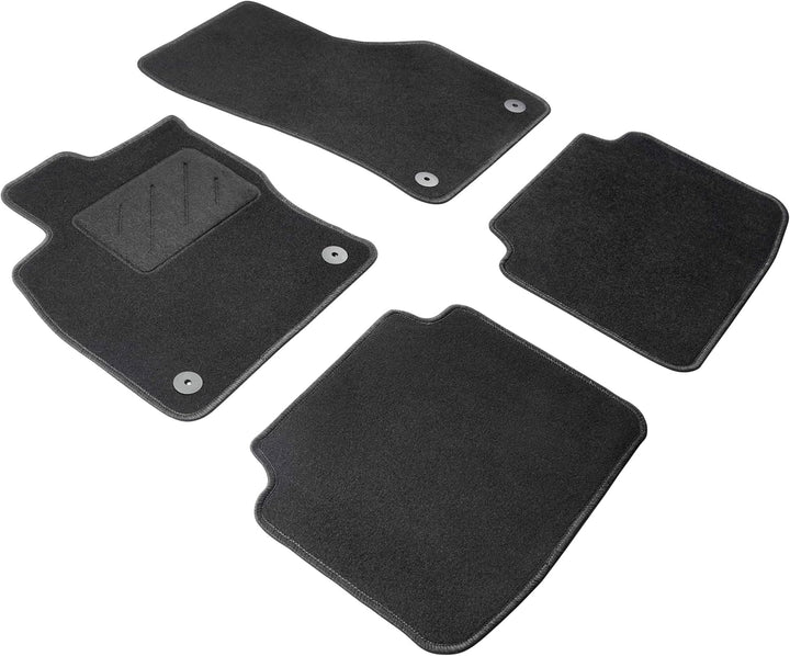 WALSER Auto Teppiche kompatibel mit Skoda Superb III 03/2015-Heute, Superb III Kombi 03/2015-Heute,