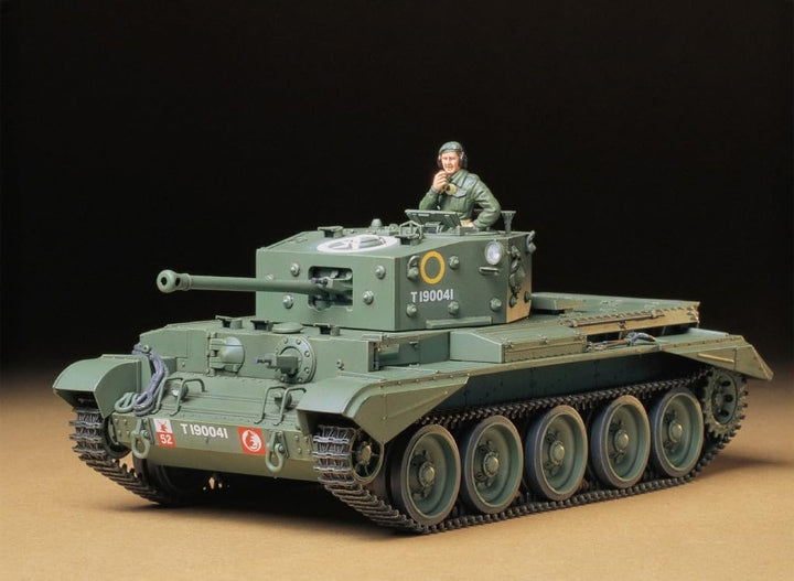Tamiya 300035221 Spielzeug Militär 300035221-1:35 WWII Britische Panzer Cromwell Mk.IV Cruiser (1),o